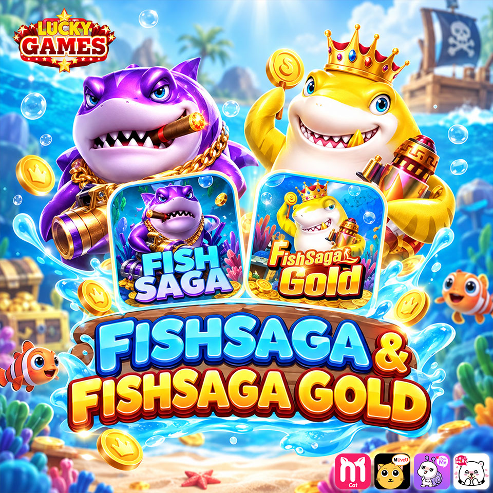 FISHSAGA & FISHSAGA GOLD Banner